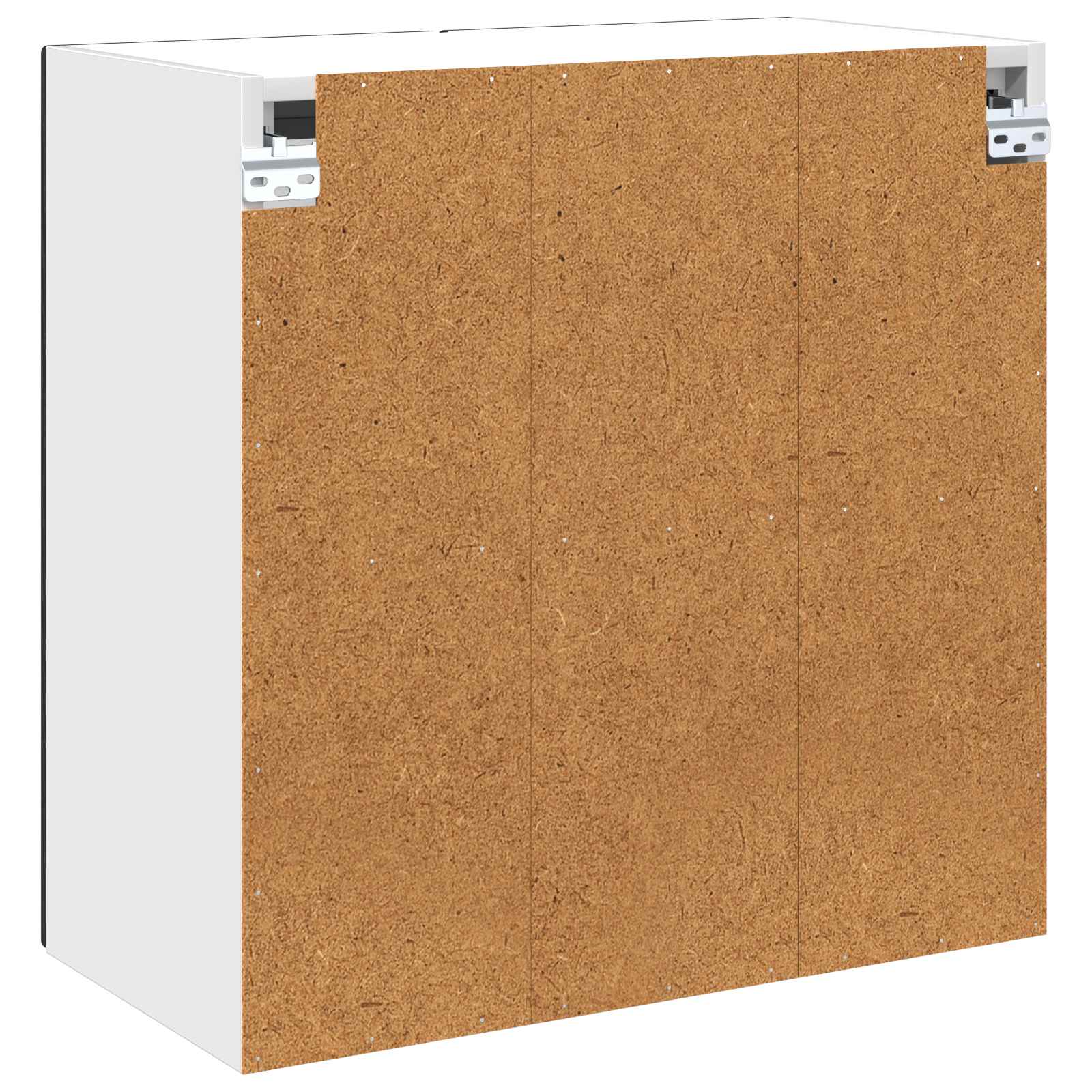 Zidni stakleni ormarić Lucca Crni hrast 60 x 31 x 60 cm
