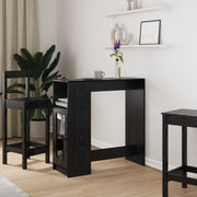 Stol za bar Crni hrast 101 x 40 x 103,5 cm Konstruirano drvo
