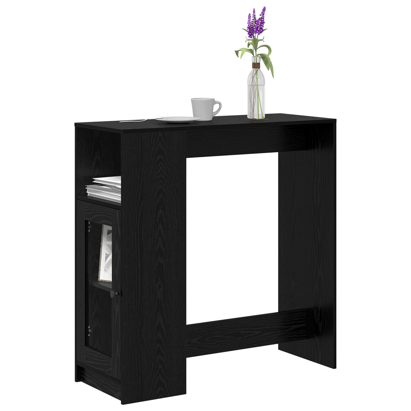 Stol za bar Crni hrast 101 x 40 x 103,5 cm Konstruirano drvo