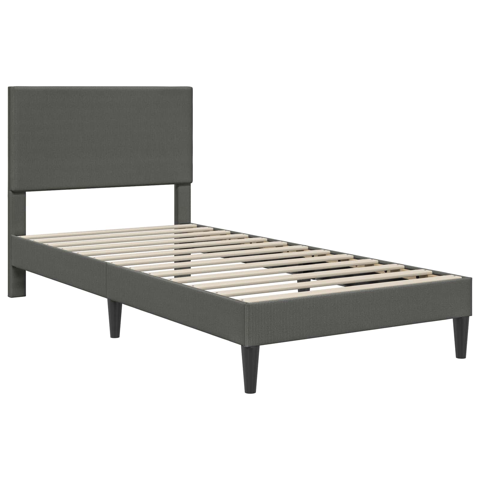 Krevetna konstrukcija Tamnosiva 80 x 200 cm Kordura tekstil