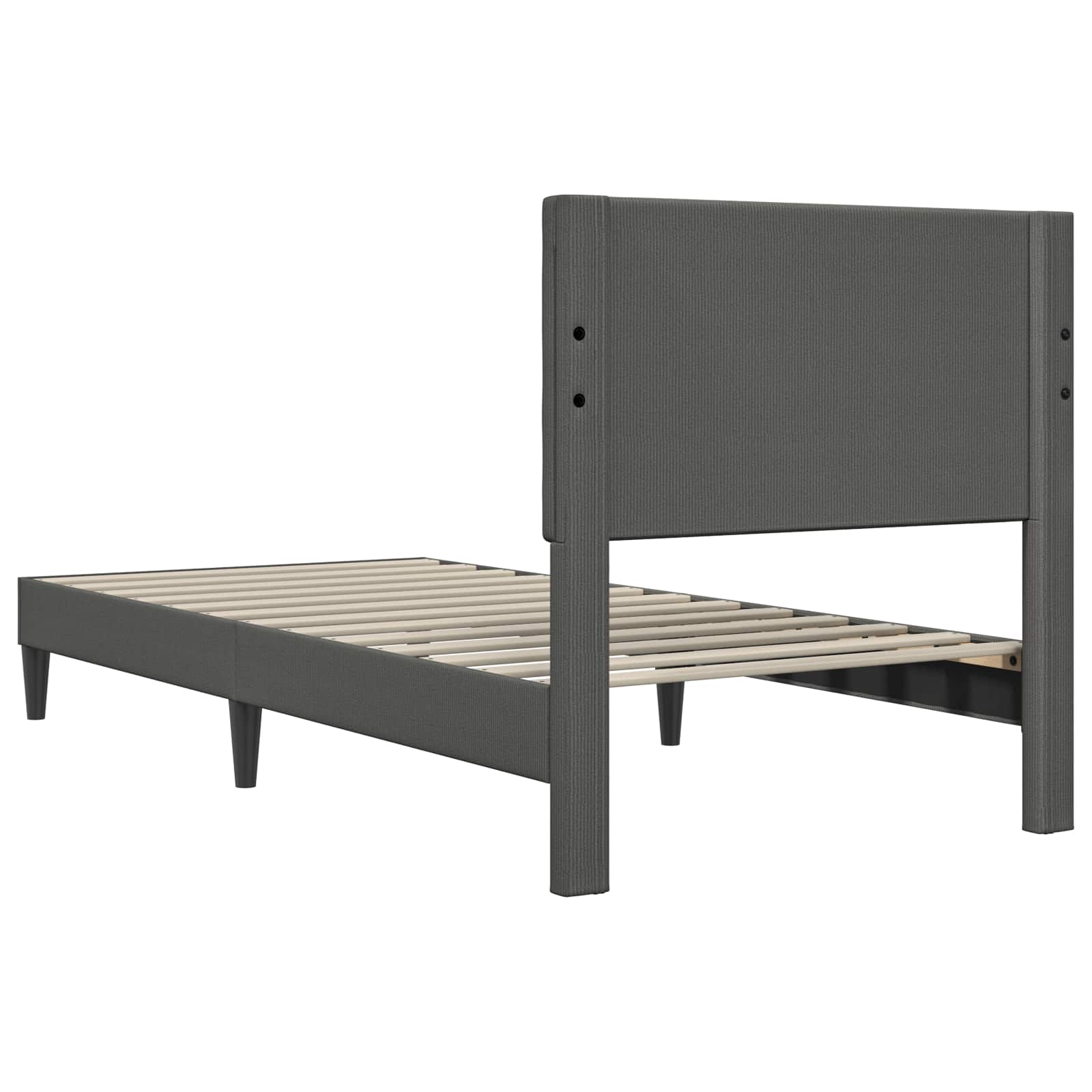 Krevetna konstrukcija Tamnosiva 80 x 200 cm Kordura tekstil
