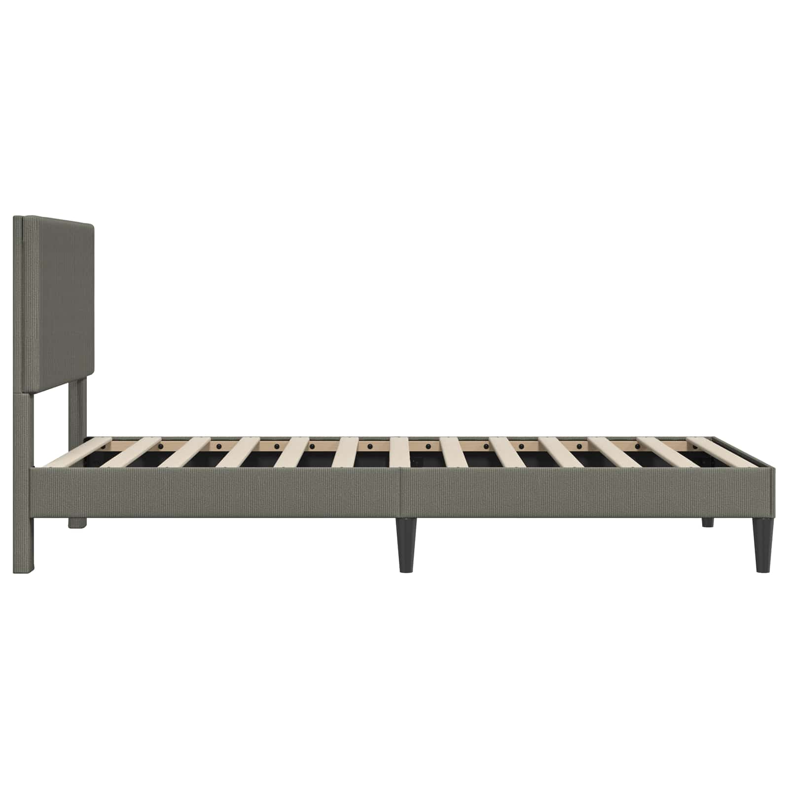 Krevetna konstrukcija Svjetlosiva 90 x 190 cm Kordura tekstil