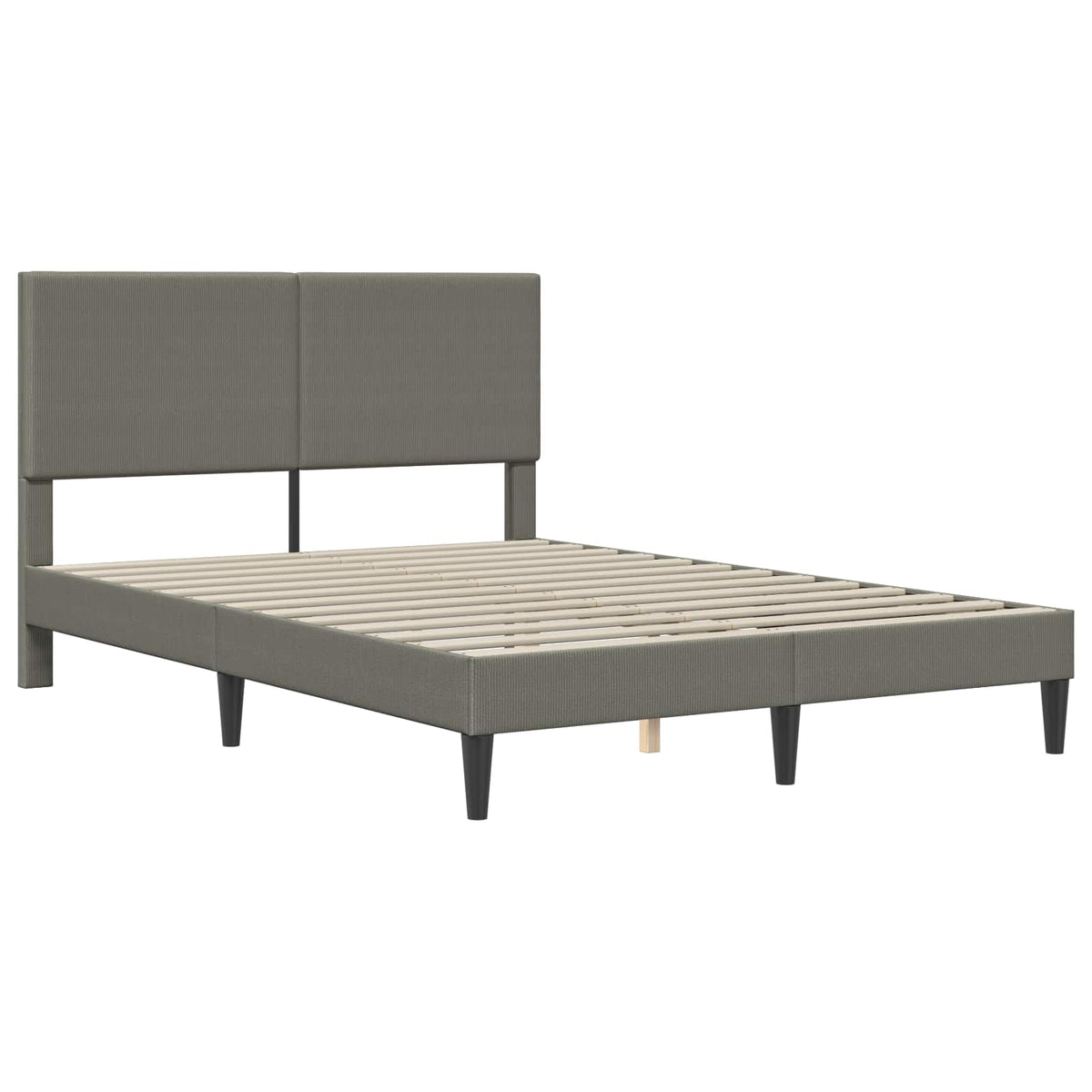 Krevetna konstrukcija Svjetlosiva 120 x 190 cm Kordura tekstil