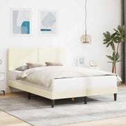 Krevetna konstrukcija Krem 160 x 200 cm Kordura tekstil