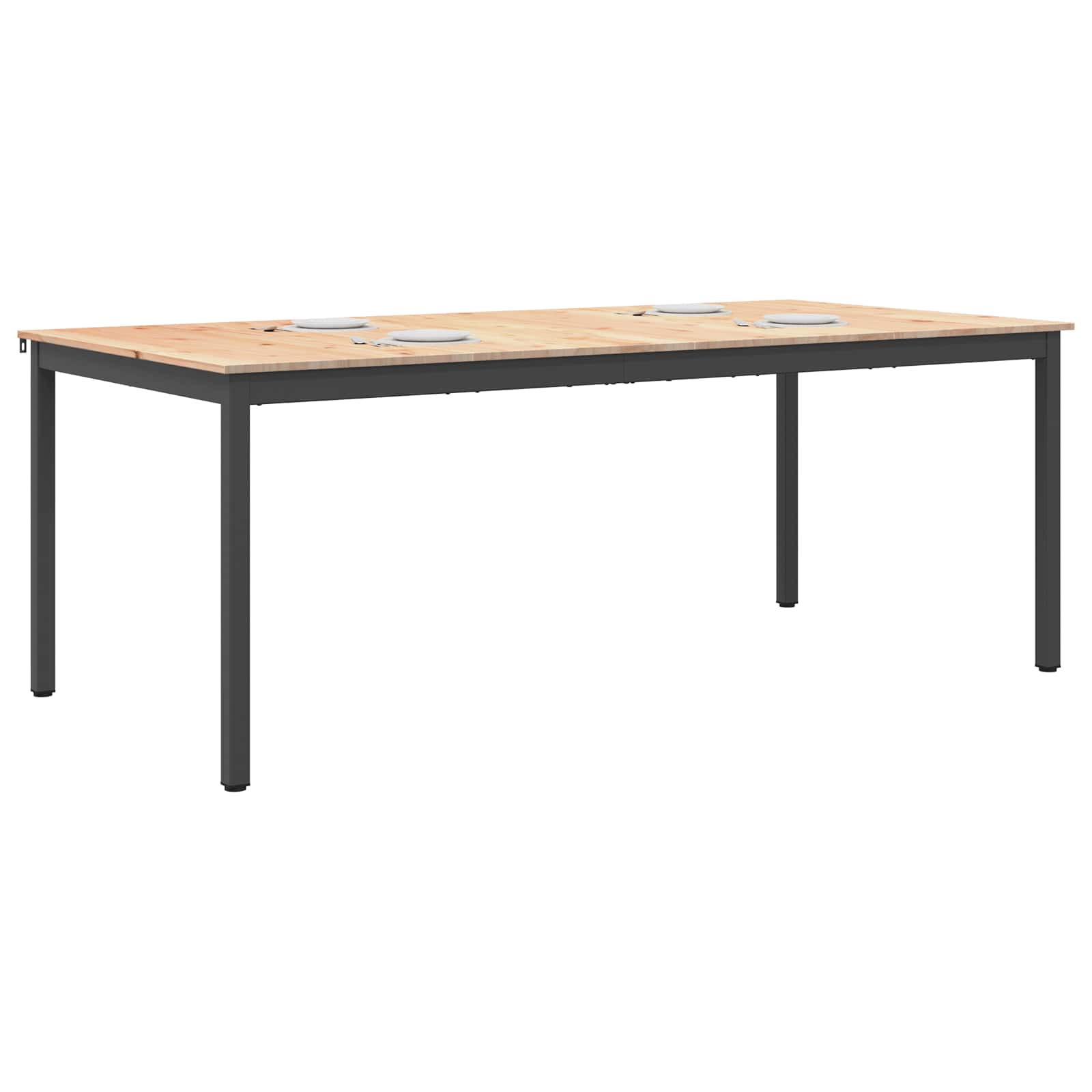 Stol za objedovanje Prirodna 200 x 100 x 75 cm