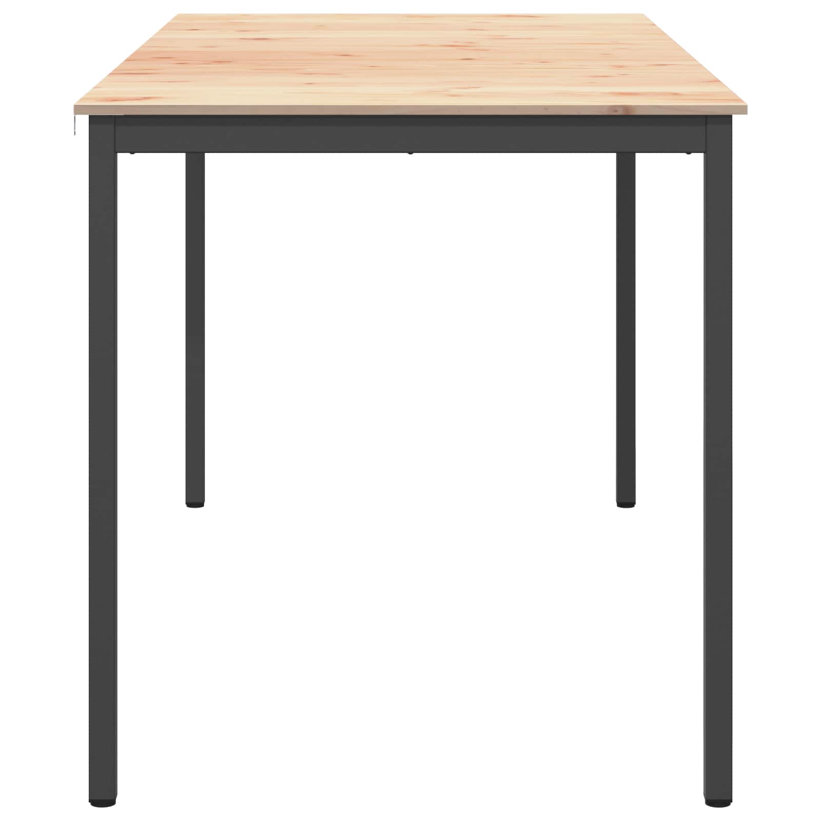 Stol za bar Prirodna 200 x 100 x 105 cm Čvrsto borovo drvo