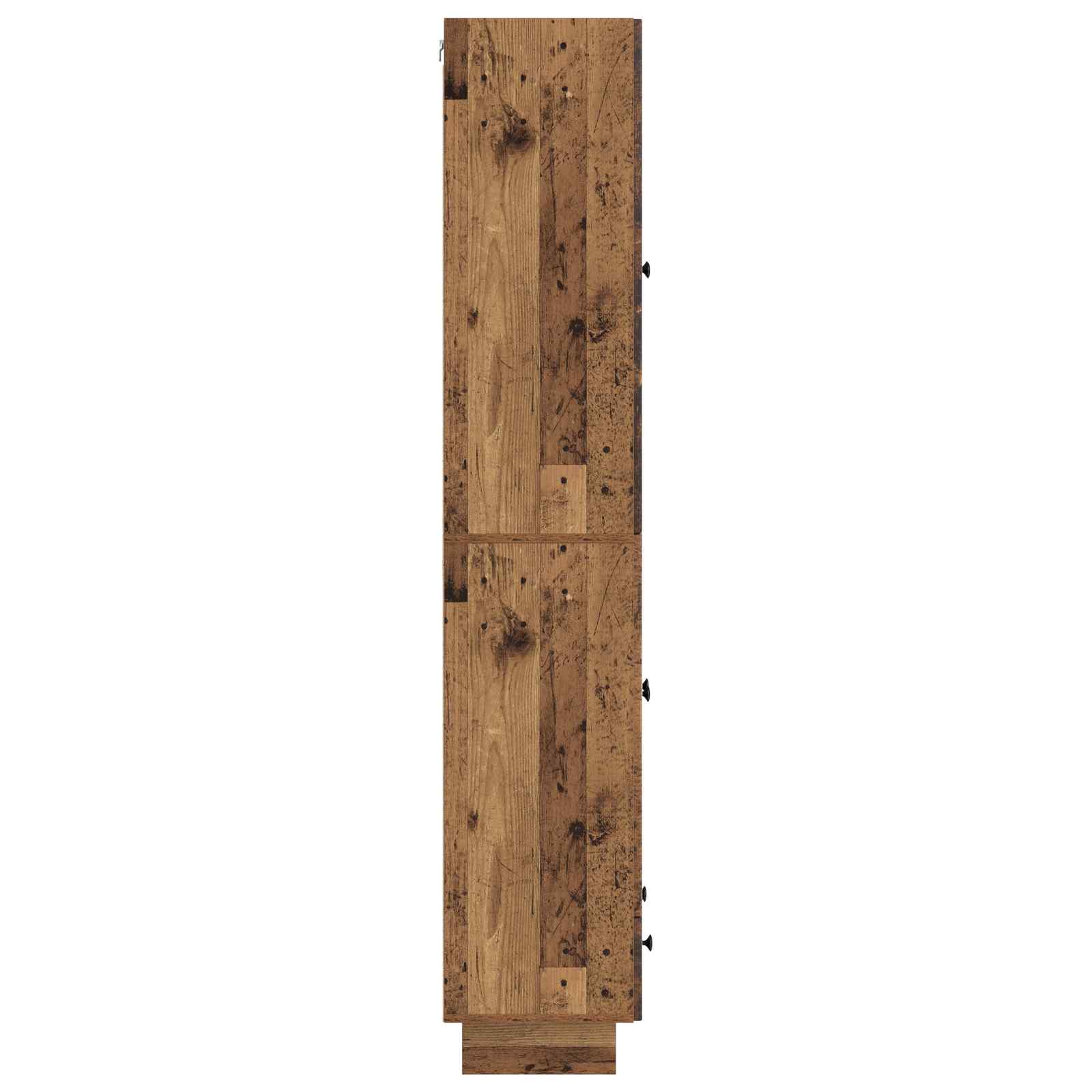 Set ormara 2 pcs Staro drvo 66 x 34,5 x 95 cm Konstruirano drvo