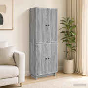 Set ormara 2 pcs Siva Sonoma 66 x 34,5 x 90 cm