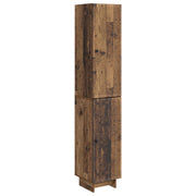 Set ormara 2 pcs Staro drvo 34,5 x 33 x 90 cm Konstruirano drvo