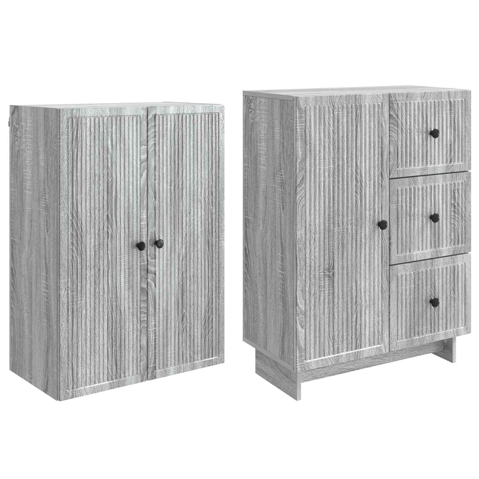 Set ormara 2 pcs 66 x 34,5 x 90 cm Konstruirano drvo