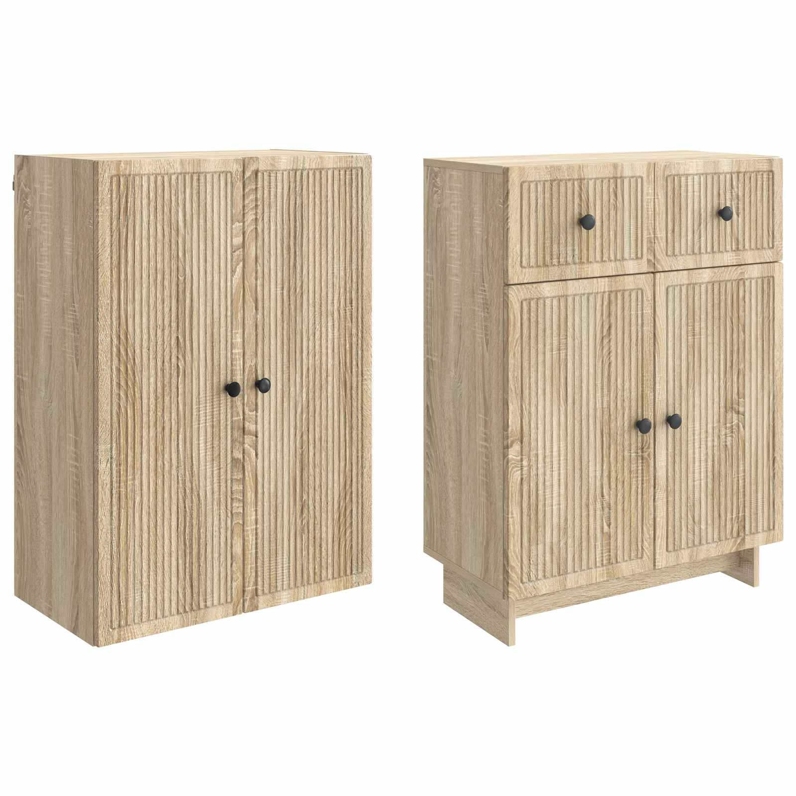 Set ormara 2 pcs 66 x 34,5 x 90 cm Konstruirano drvo