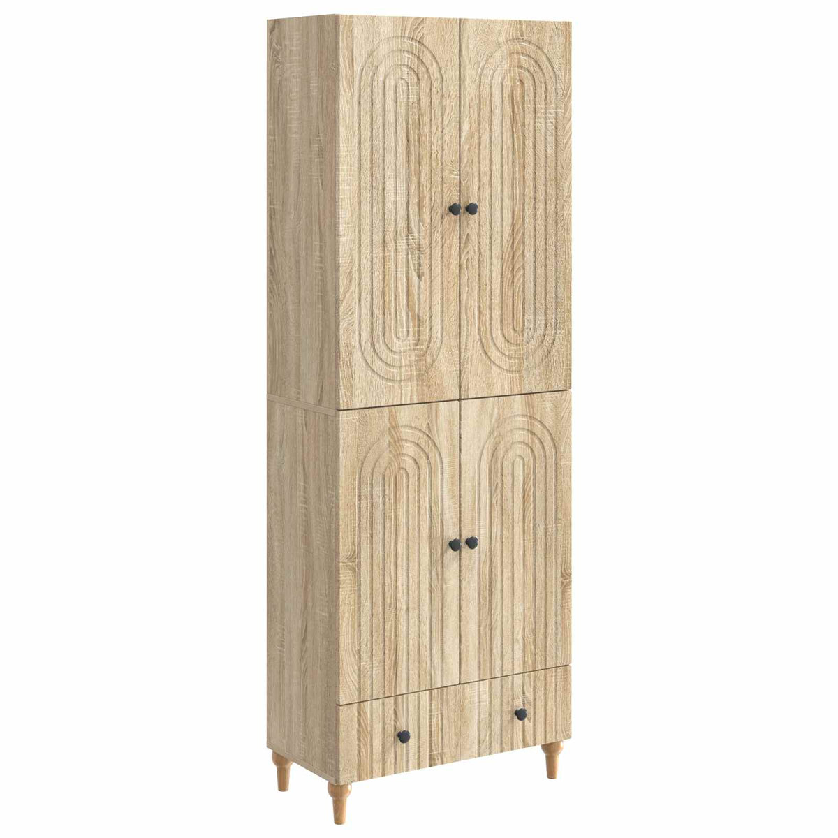 Set ormara 2 pcs 66 x 34,5 x 95 cm Konstruirano drvo