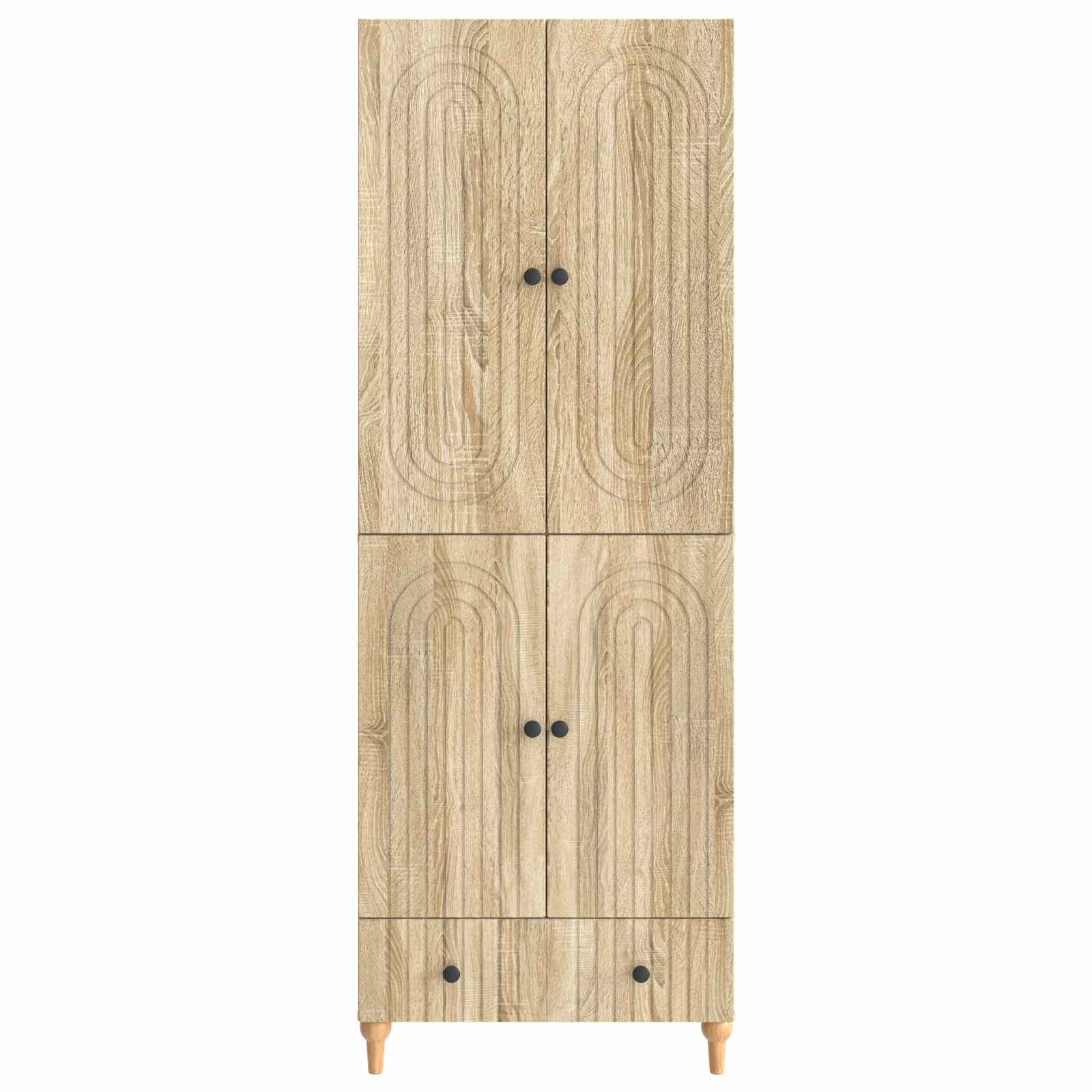 Set ormara 2 pcs 66 x 34,5 x 95 cm Konstruirano drvo