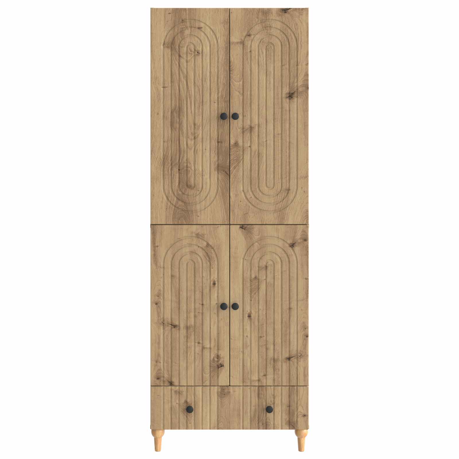 Set ormara 2 pcs 66 x 34,5 x 95 cm Konstruirano drvo