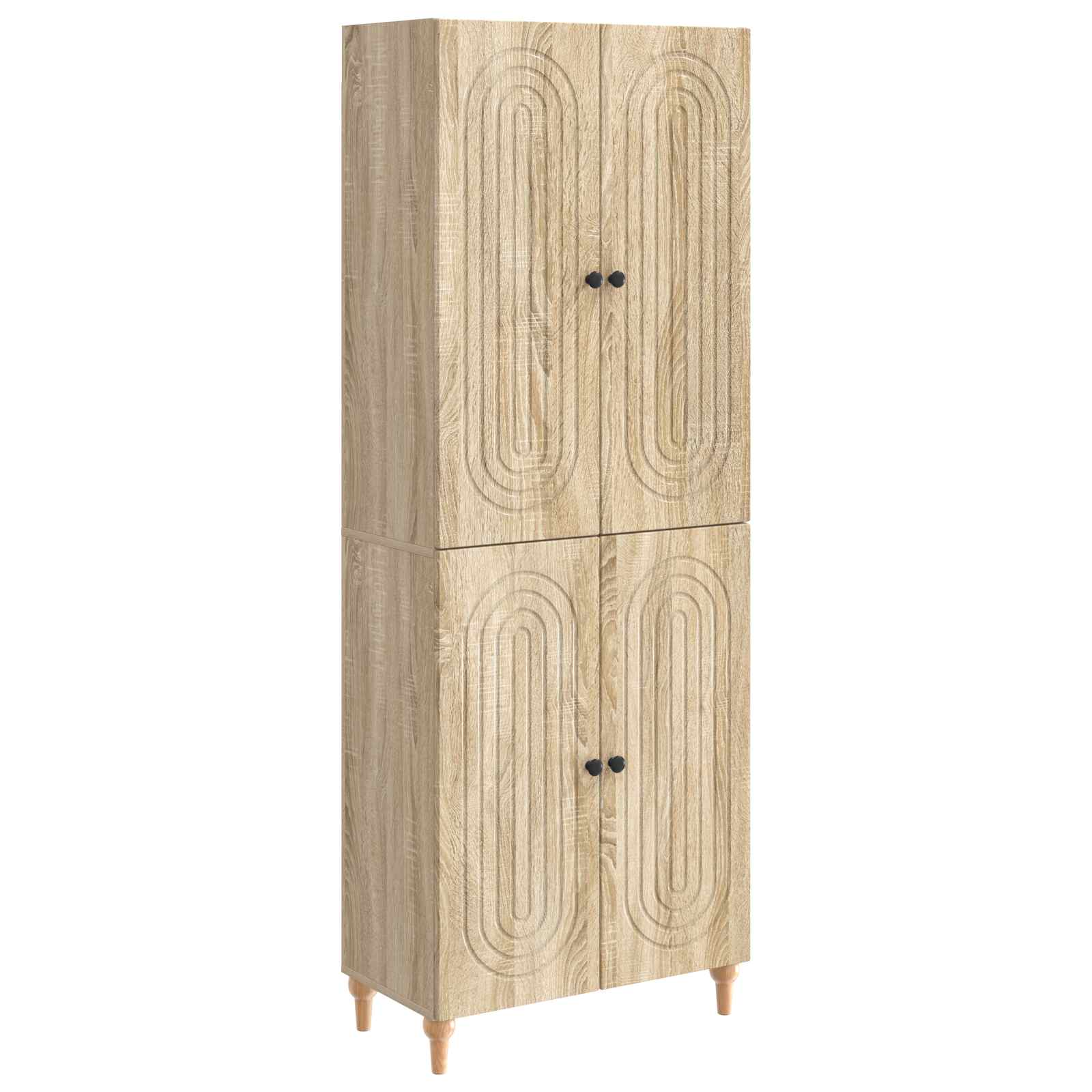 Set ormara 2 pcs 66 x 34,5 x 90 cm Konstruirano drvo