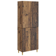 Set ormara 2 pcs Staro drvo 66 x 34,5 x 90 cm Konstruirano drvo
