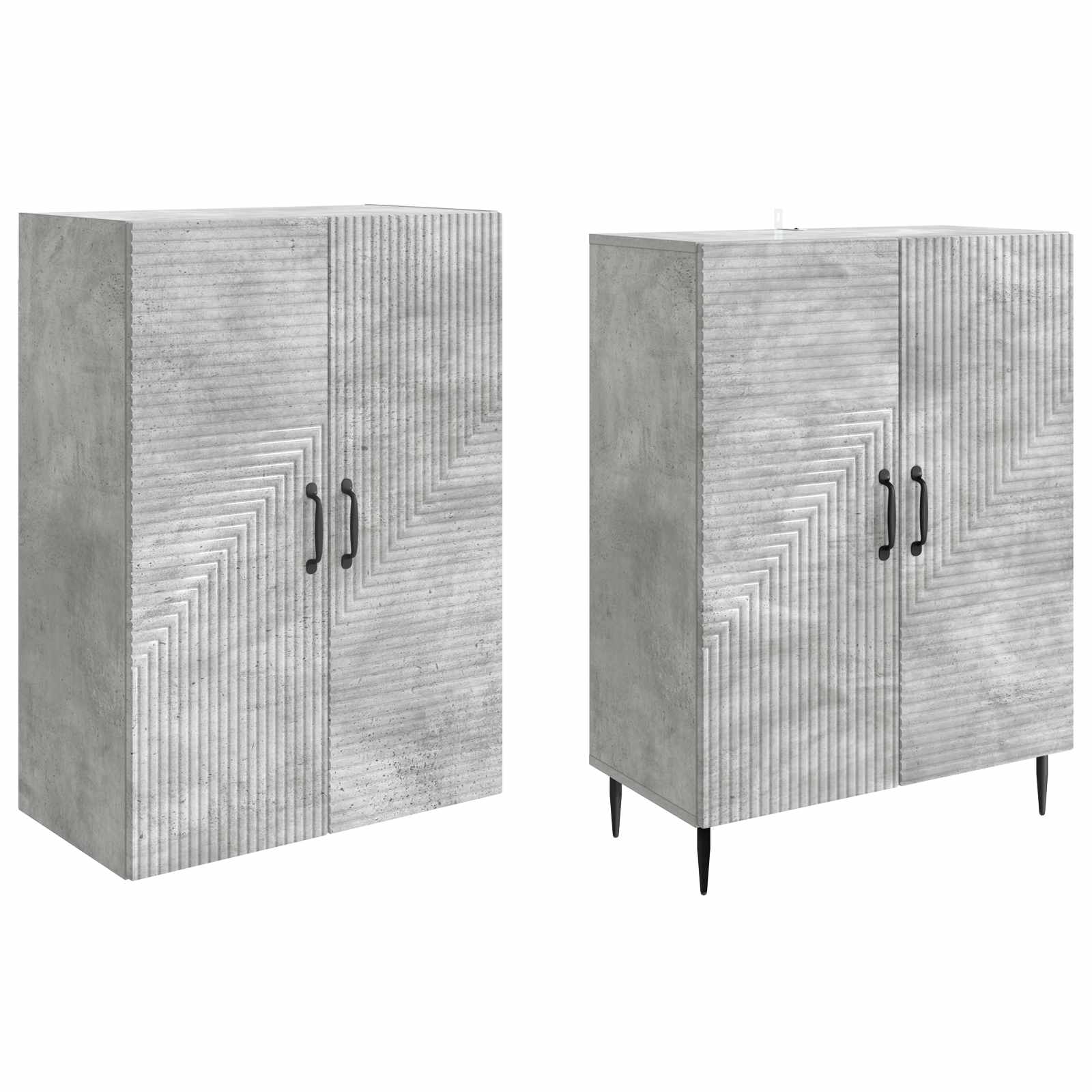 Set ormara 2 pcs 66 x 34,5 x 89,5 cm Konstruirano drvo