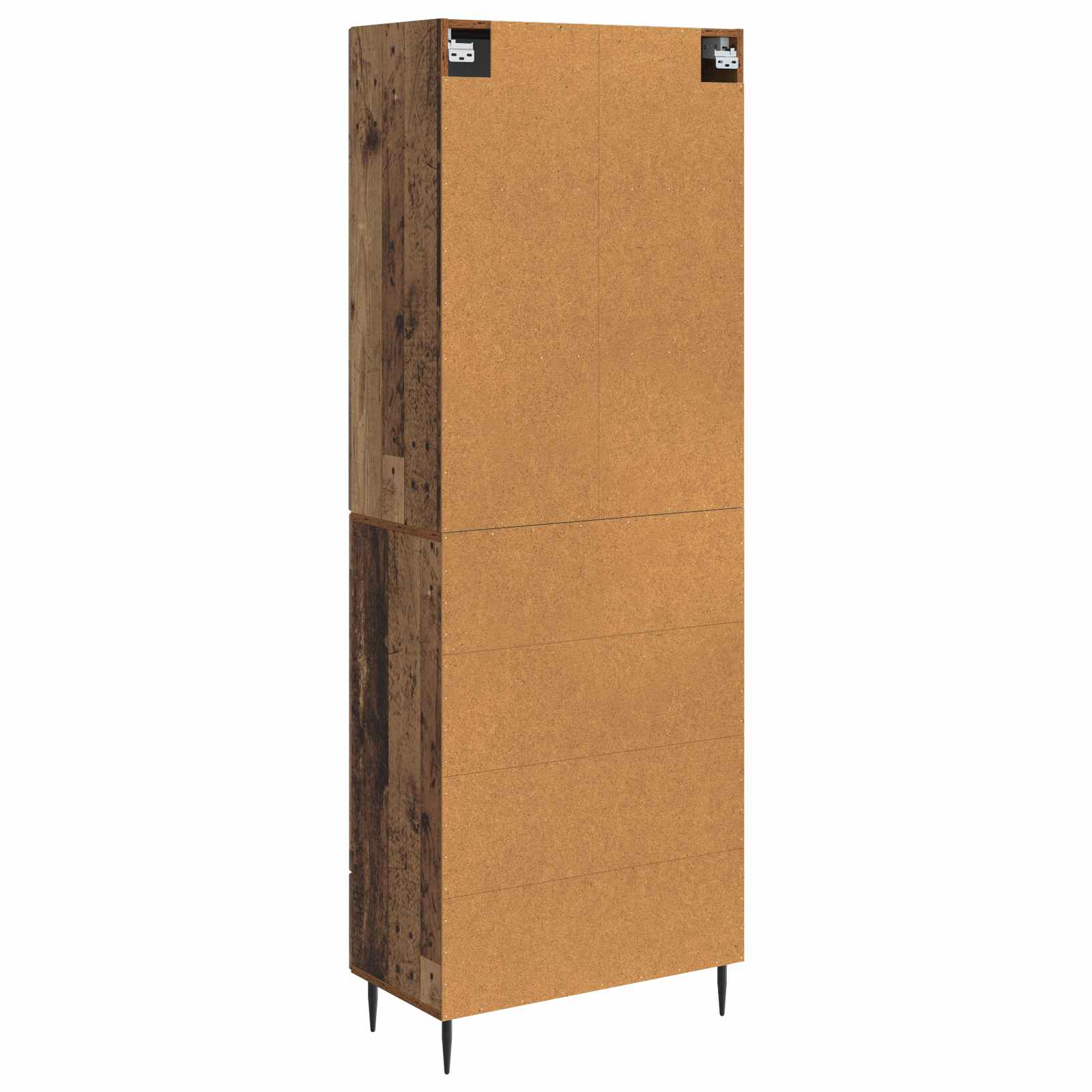 Set ormara 2 pcs Staro drvo 66 x 34,5 x 90 cm Konstruirano drvo
