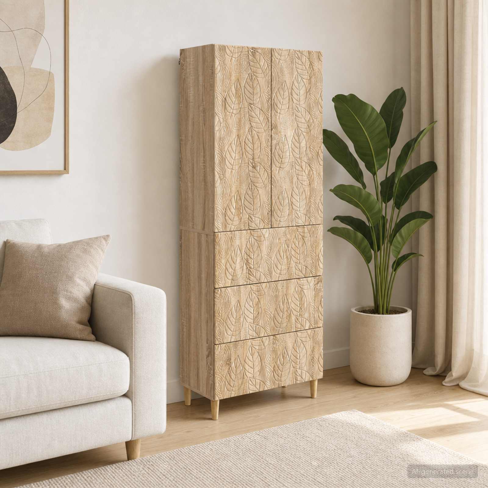 Set ormara 2 pcs Hrast sonoma 66 x 34,5 x 90 cm