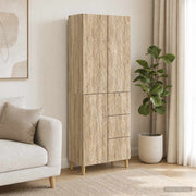 2 pcs Hrast sonoma