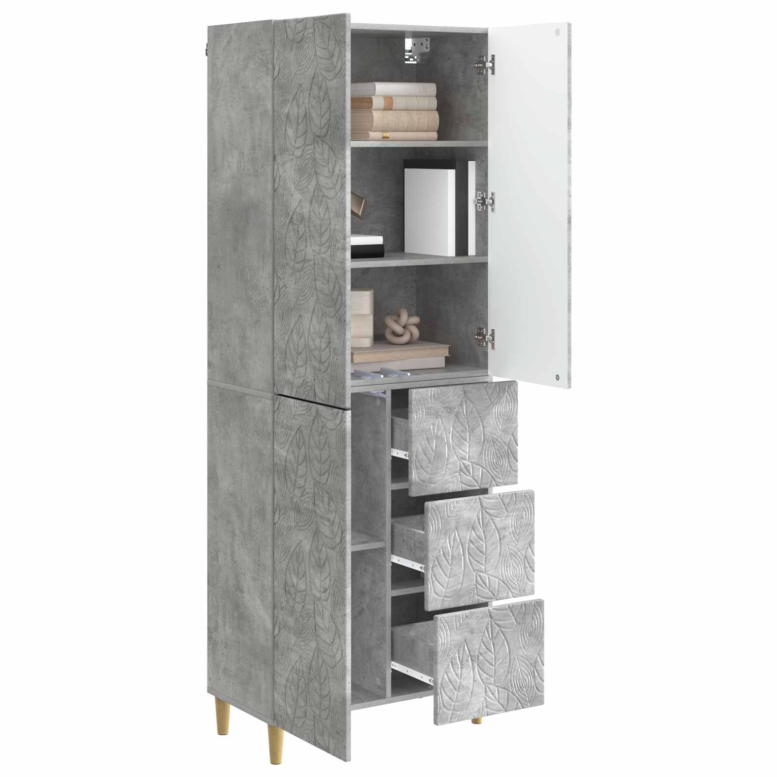 2 pcs Betonska siva