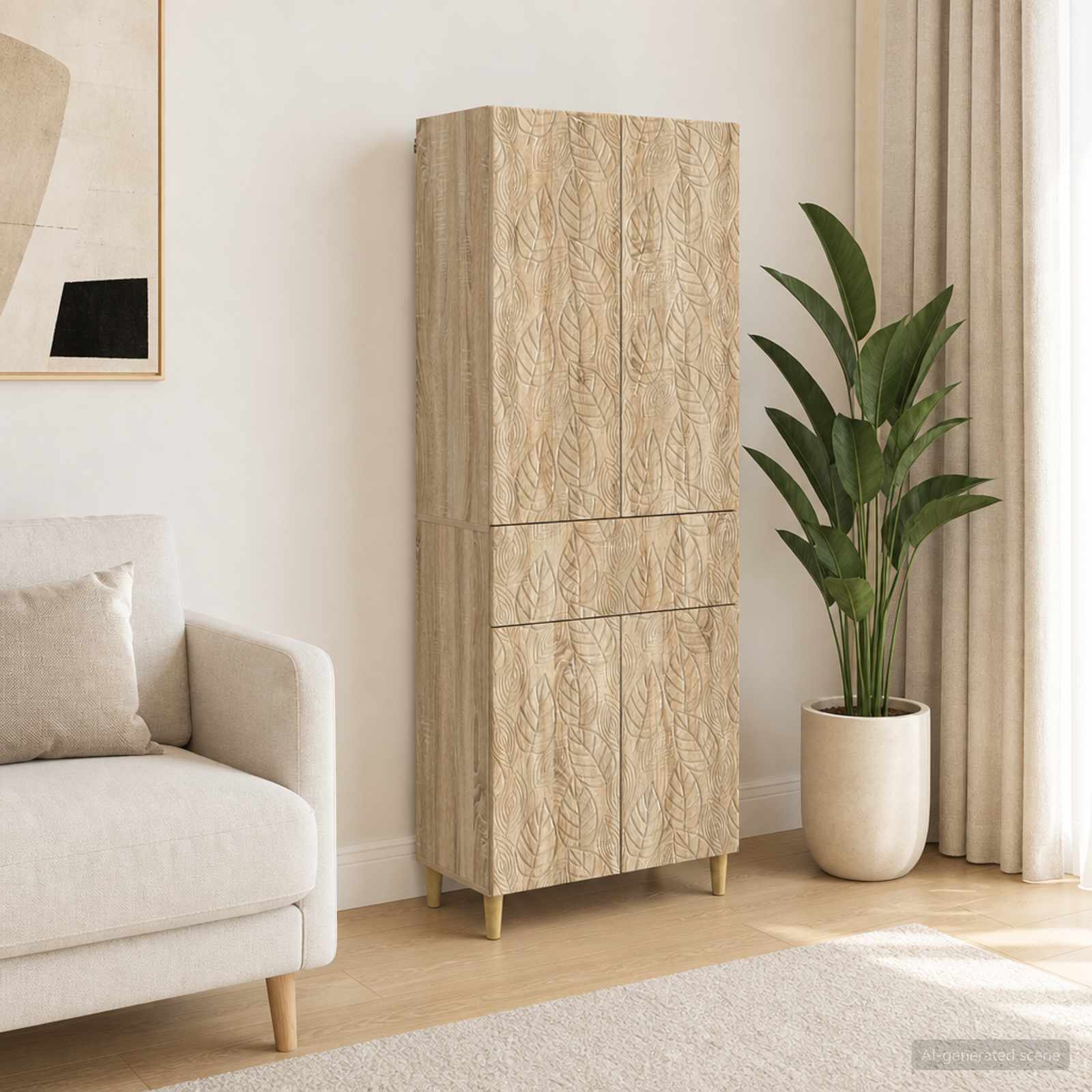 Set ormara 2 pcs Konstruirano drvo
