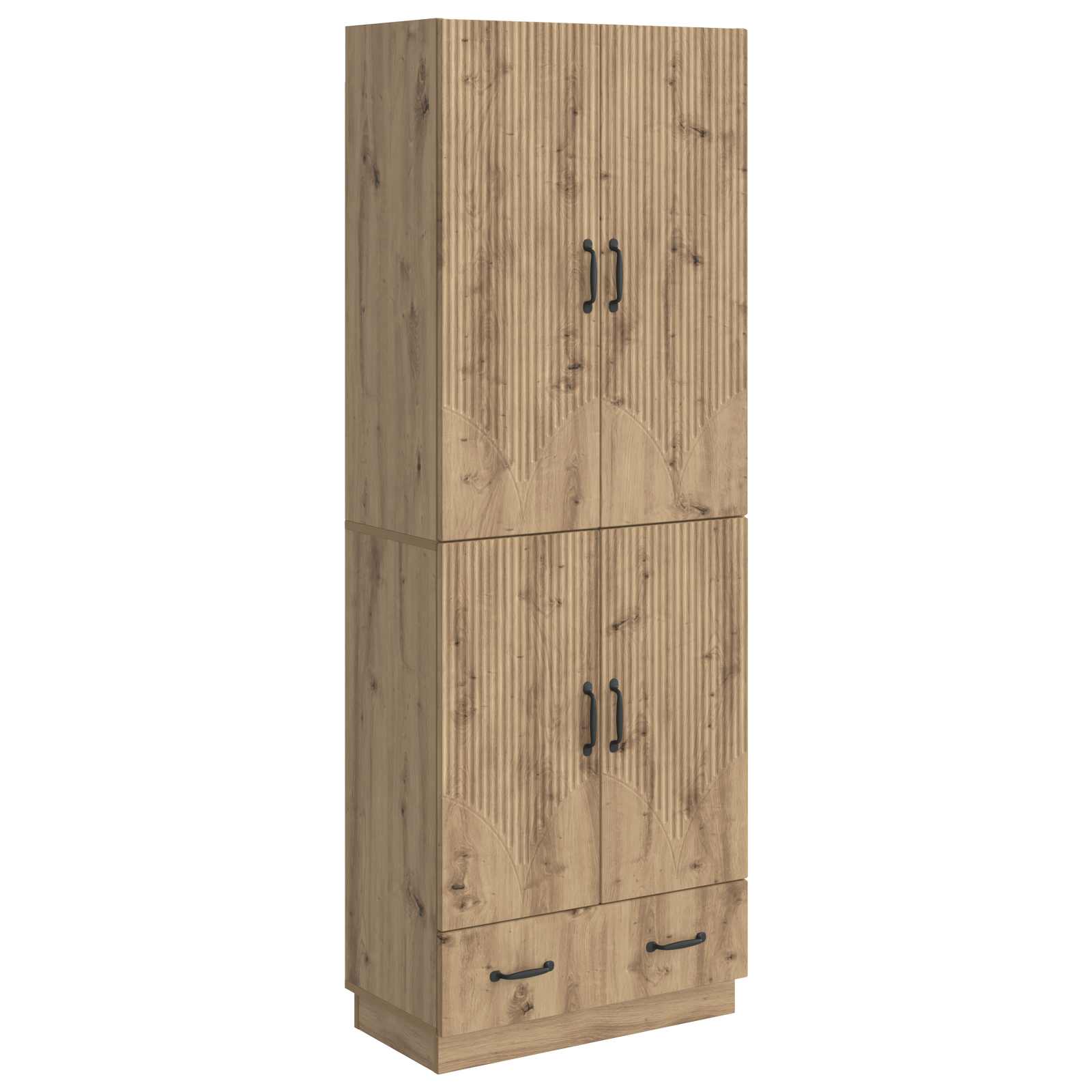 Set ormara 2 pcs Hrast artisan Konstruirano drvo