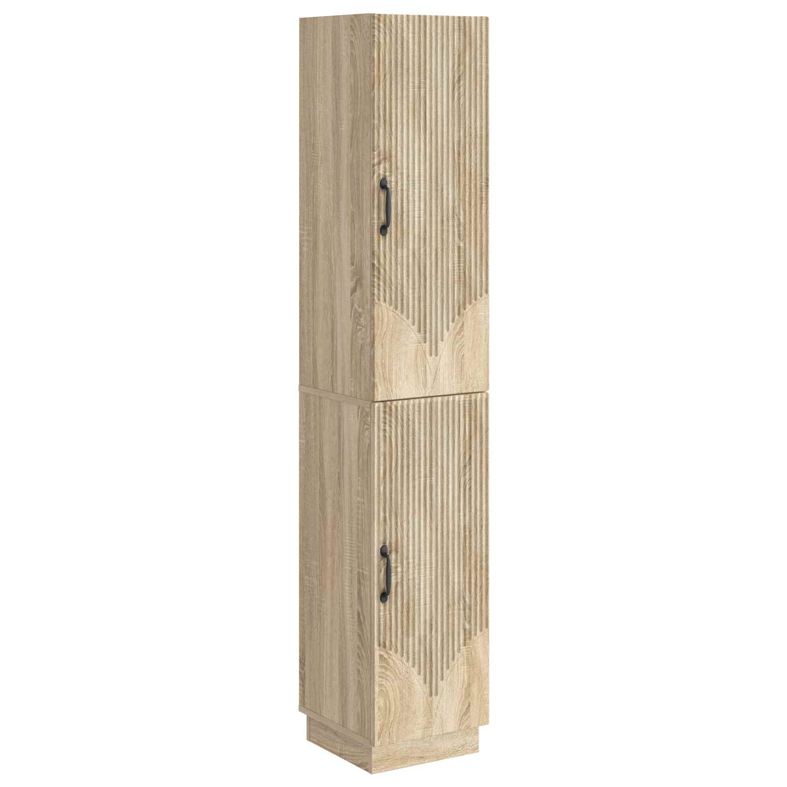 Set ormara 2 pcs Hrast sonoma Konstruirano drvo