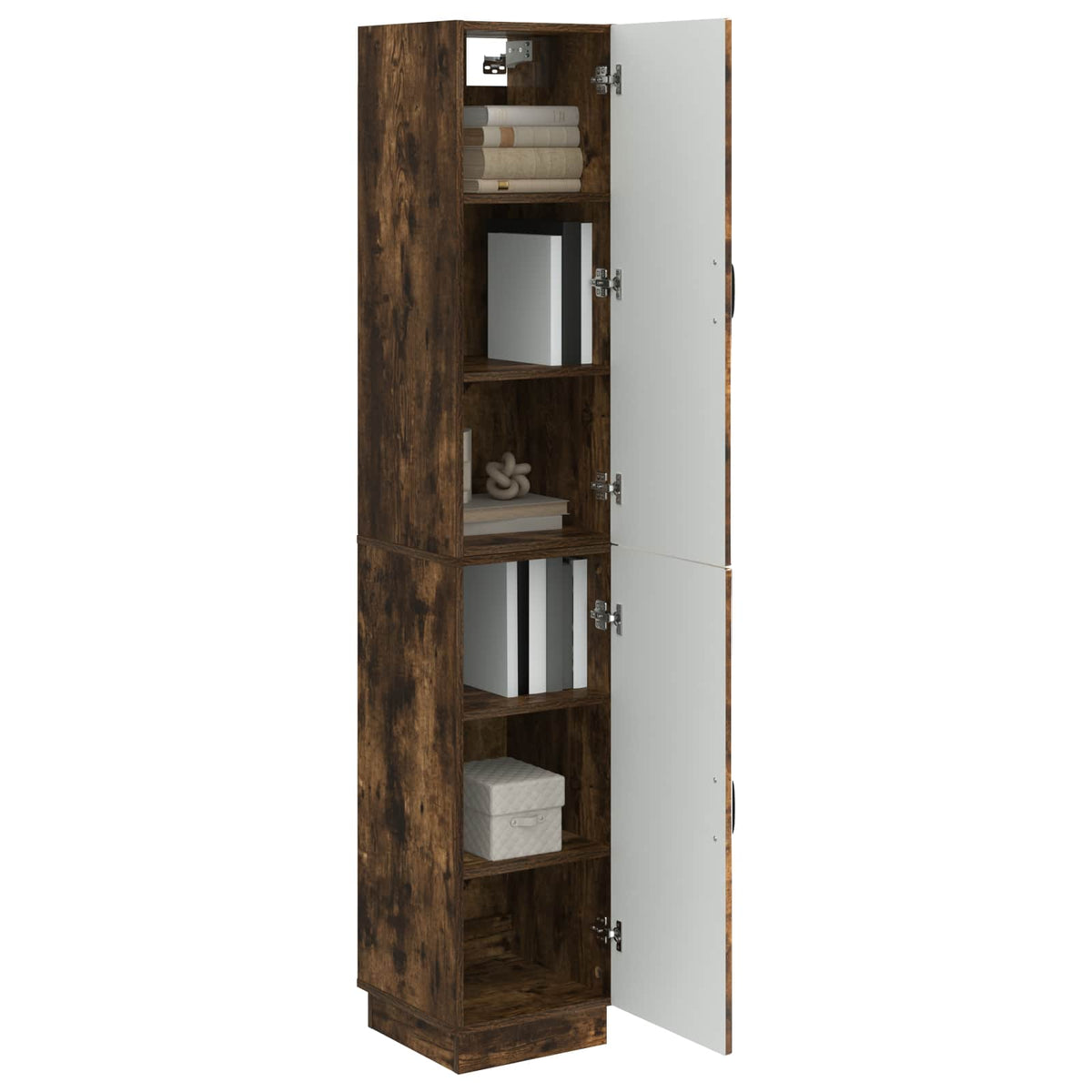 Set ormara 2 kom. Dimljeni hrast Konstruirano drvo Smeđa 33 x 34,5 x 87 cm