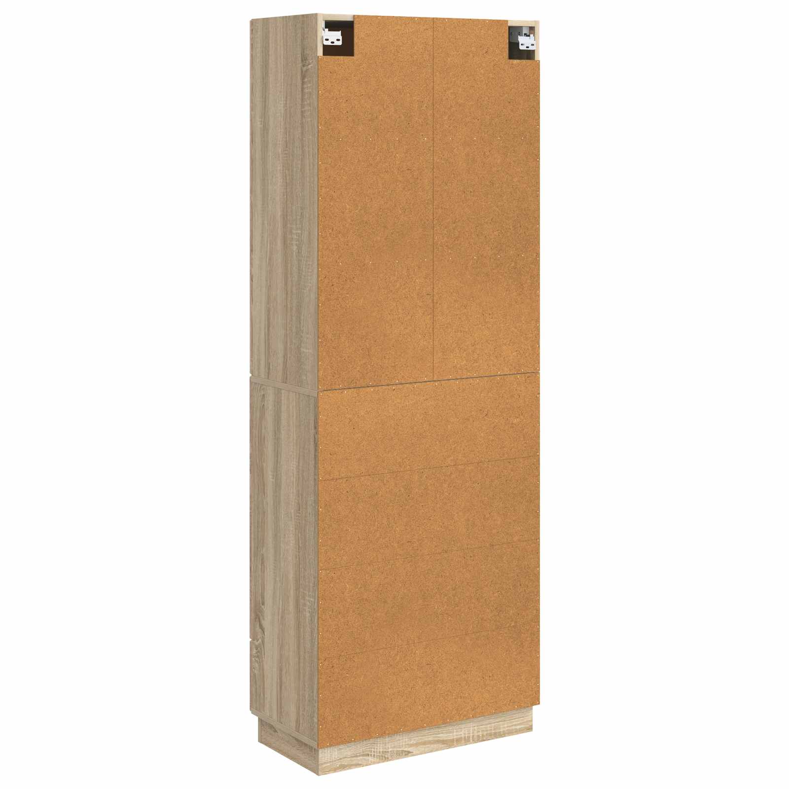 Set ormara 2 pcs Hrast sonoma Konstruirano drvo