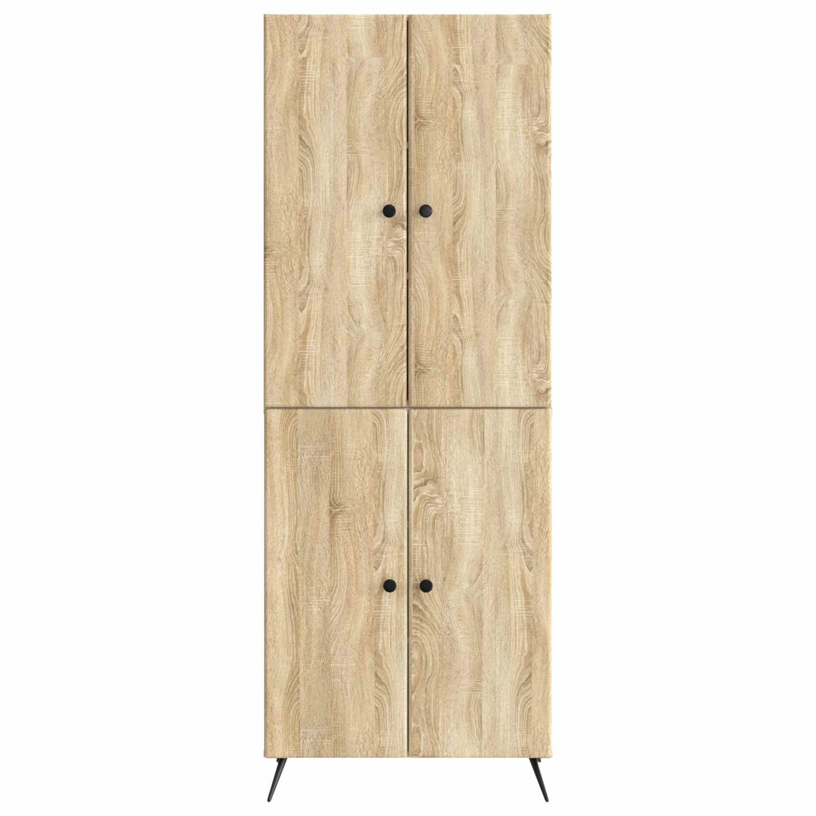 Set ormara 2 pcs Hrast sonoma Konstruirano drvo