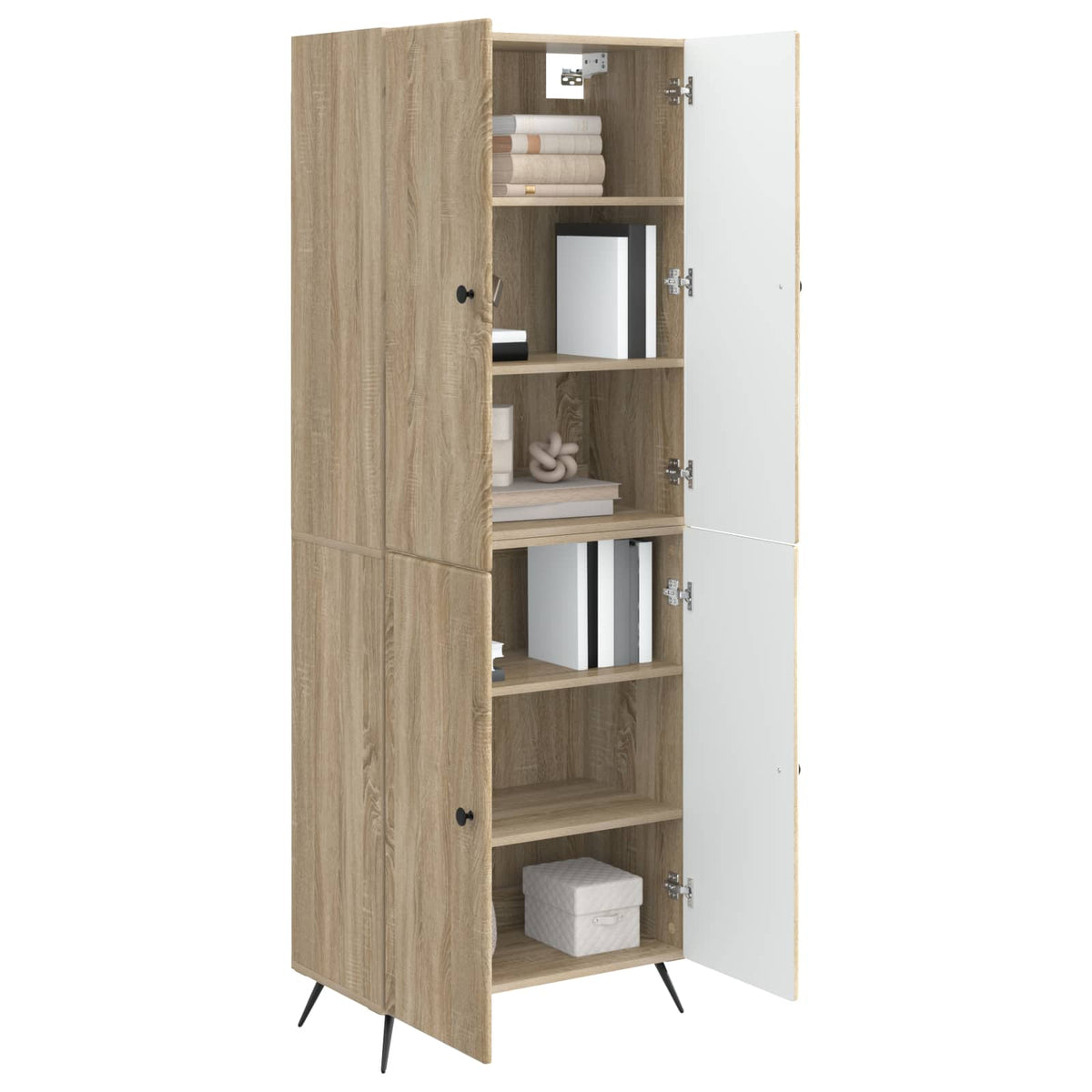 Set ormara 2 kom. Hrast sonoma Konstruirano drvo Smeđa 69 x 34,5 x 90 cm