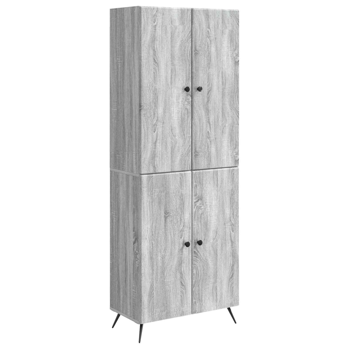 Set ormara 2 kom. Siva Sonoma Konstruirano drvo 69 x 34,5 x 90 cm