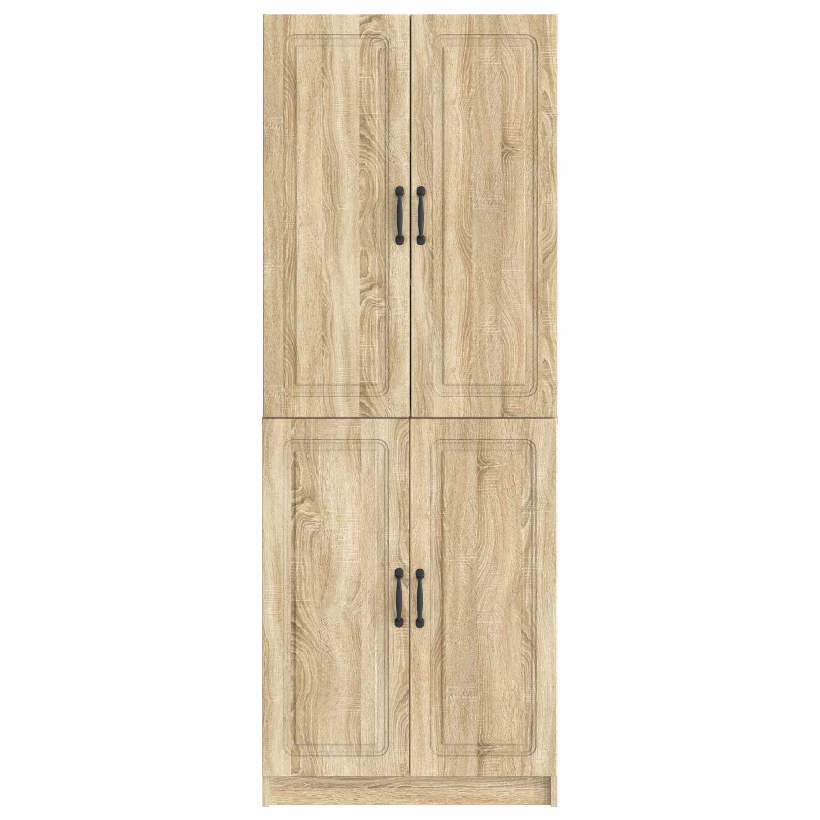 Set ormara 2 pcs Hrast sonoma Konstruirano drvo
