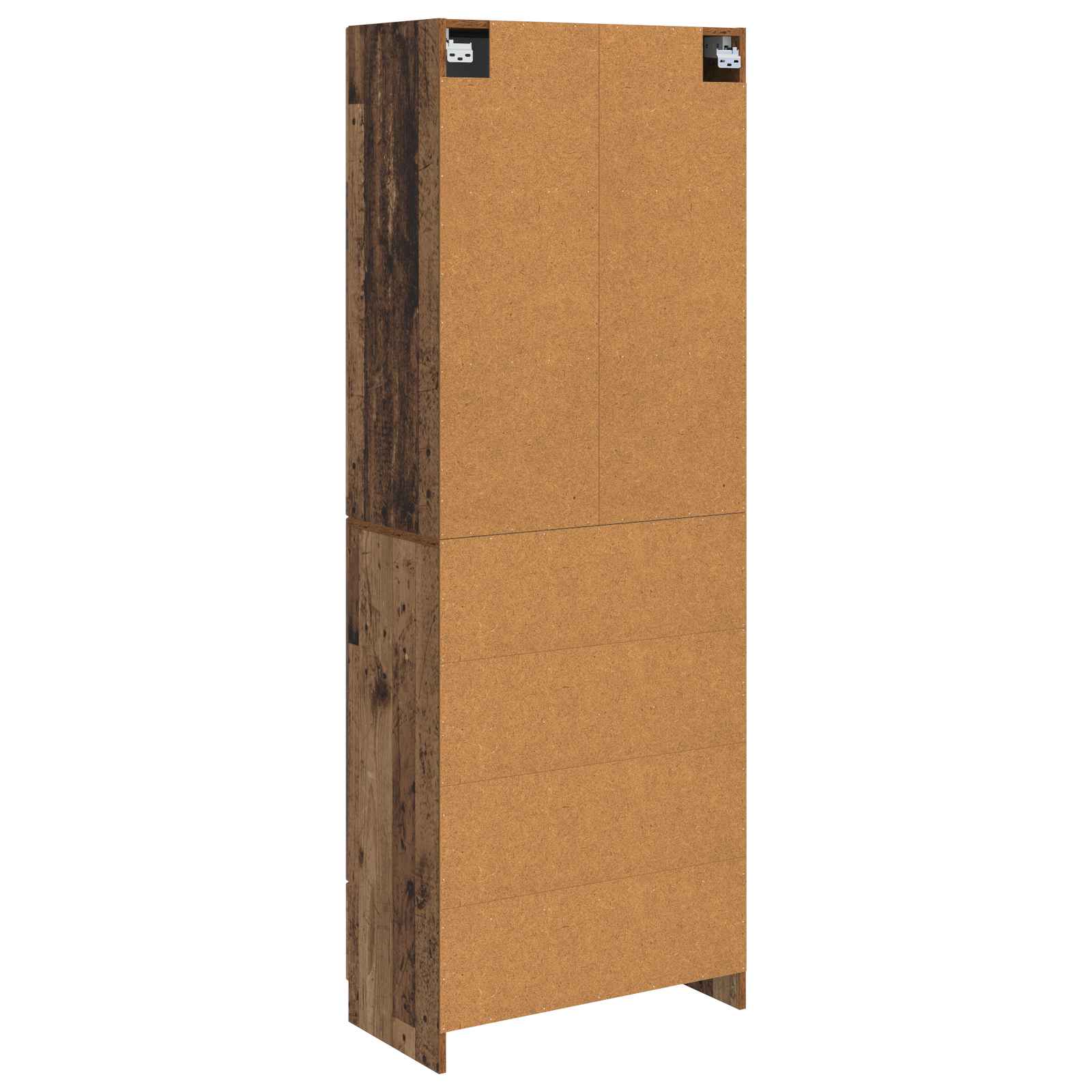 Set ormara 2 pcs Staro drvo 66 x 34,5 x 87 cm Konstruirano drvo