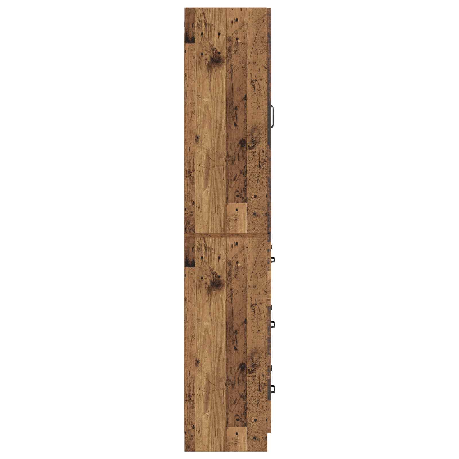 Set ormara 2 pcs Staro drvo 66 x 34,5 x 87 cm Konstruirano drvo