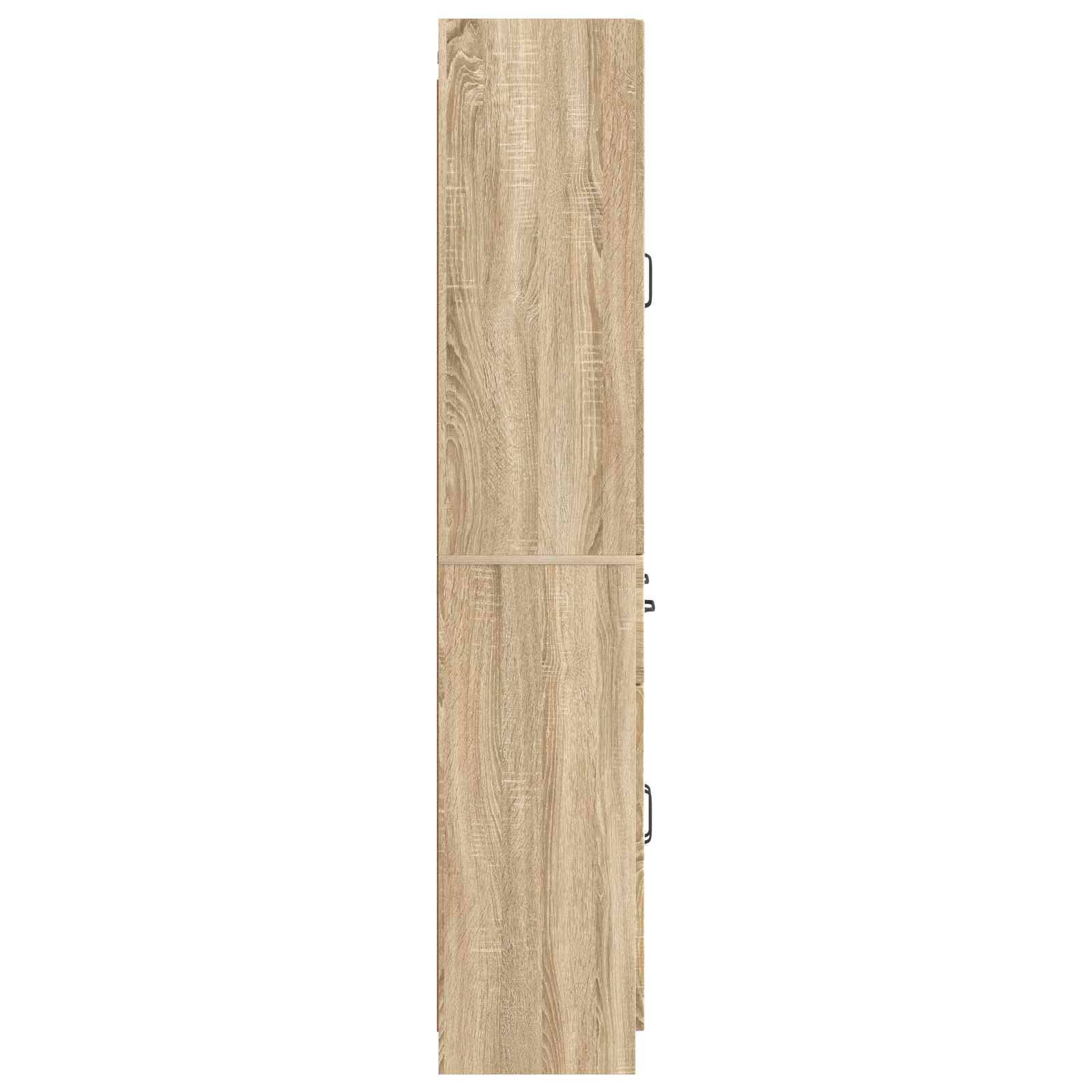 Set ormara 2 pcs Hrast sonoma Konstruirano drvo