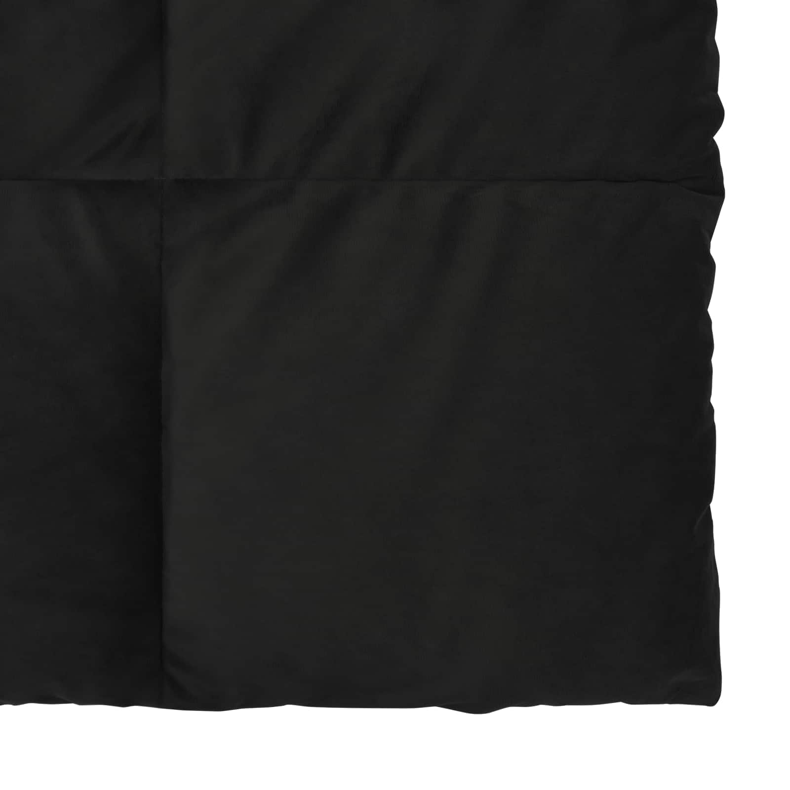 Puni pokrivač za cijelu godinu Crna 155 x 200 cm Mikrovlakna