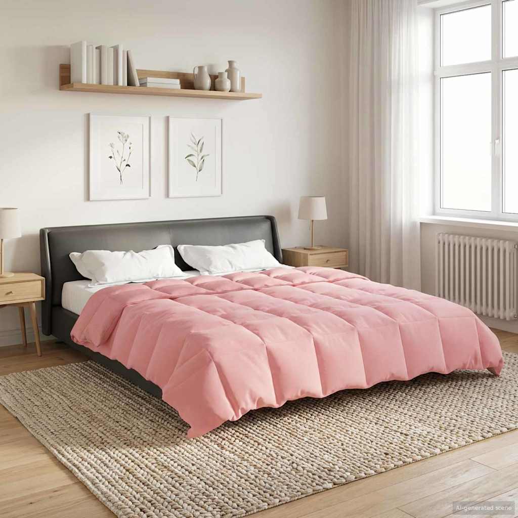 Zimska pokrivača Šonerisan Ružičasta 200 x 200 cm Mikrovlakna
