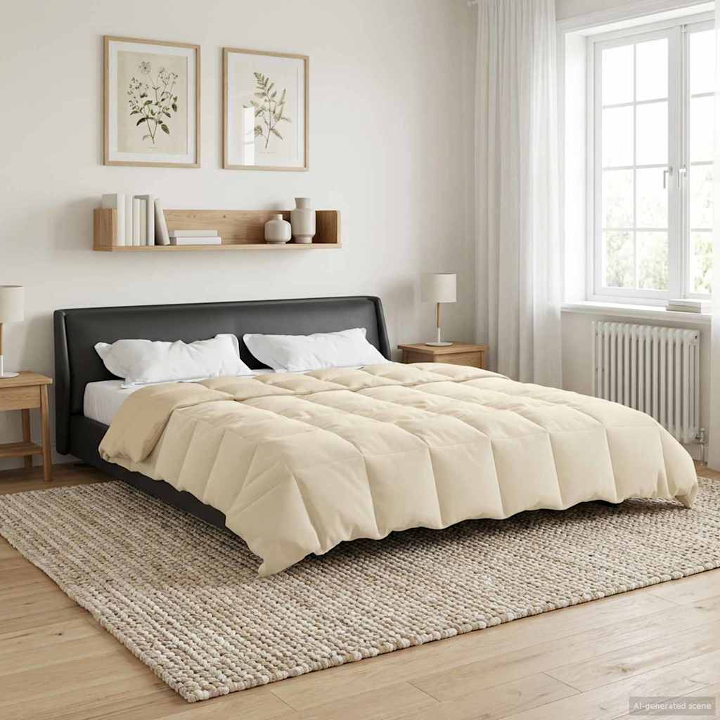 Zimska pokrivača Šonerisan Krema 200 x 200 cm Mikrovlakna