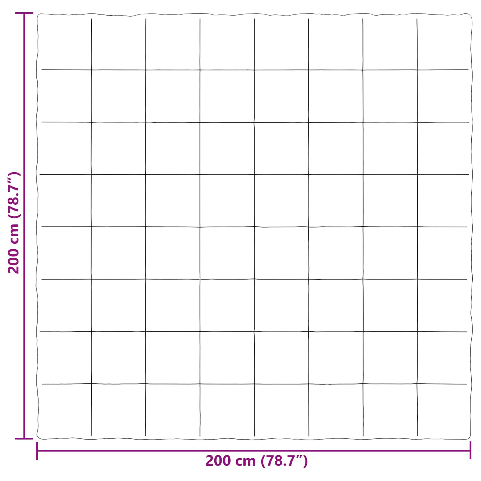 Zimska pokrivača Šonerisan Krema 200 x 200 cm Mikrovlakna