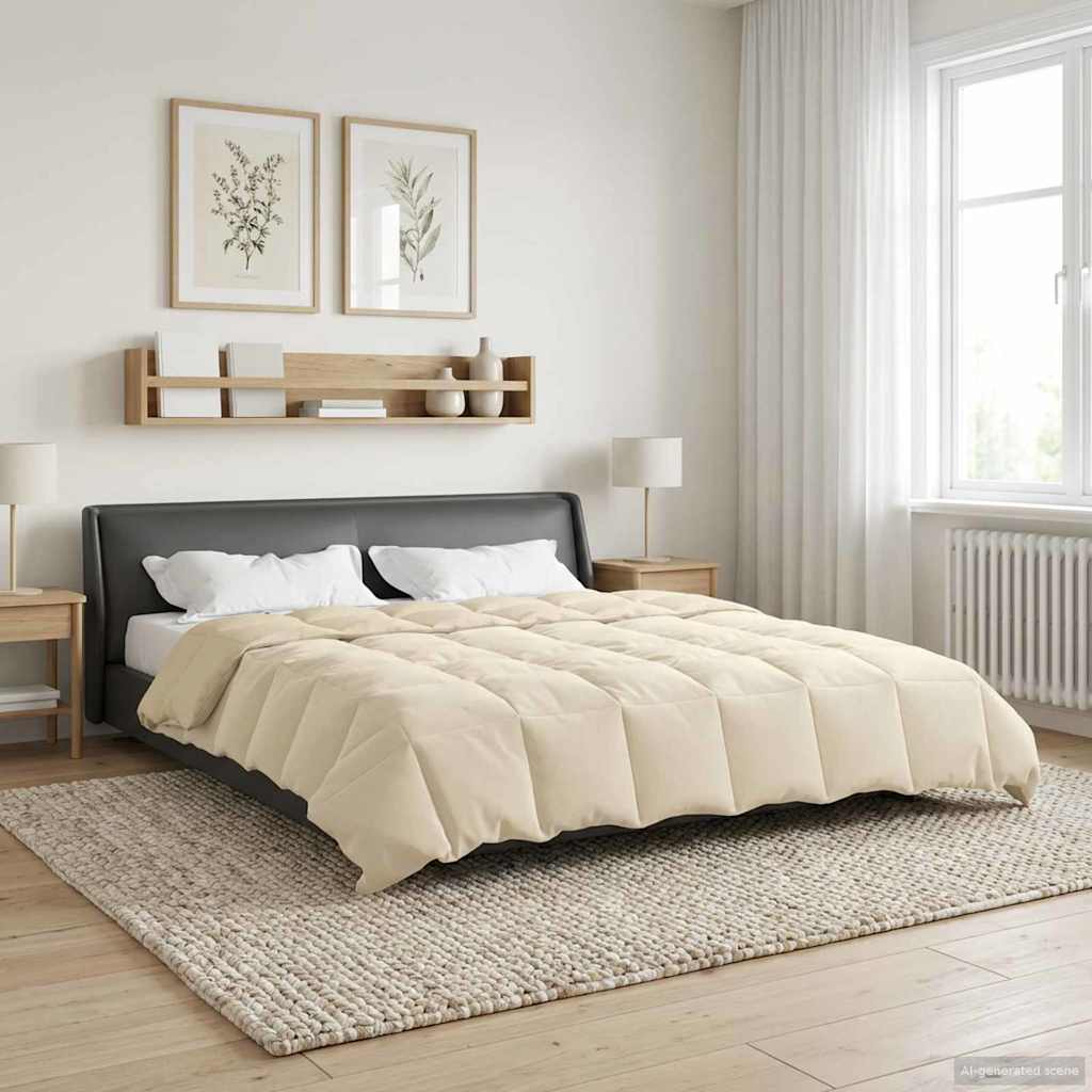 Zimska pokrivača Šonerisan Krema 200 x 220 cm Mikrovlakna