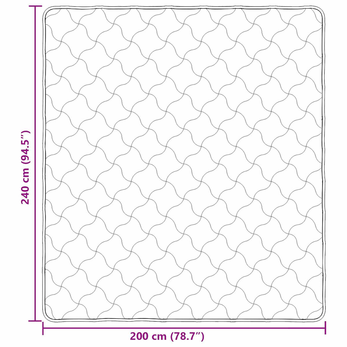 Ljetni pokrivač Crna 200 x 240 cm Mikrofibra i teddy flis