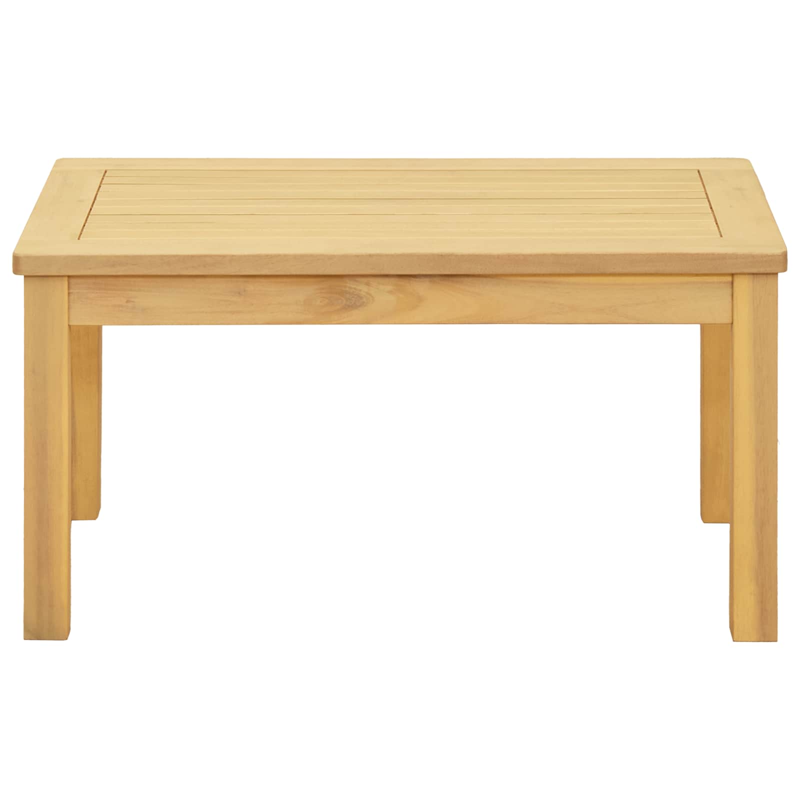 Kava Stol Svijetla akacija 70 x 40 x 36 cm Čvrsto drvo akacije