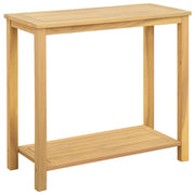 Vrtna konzola s pohranom Svijetla akacija 80 x 35 x 75 cm