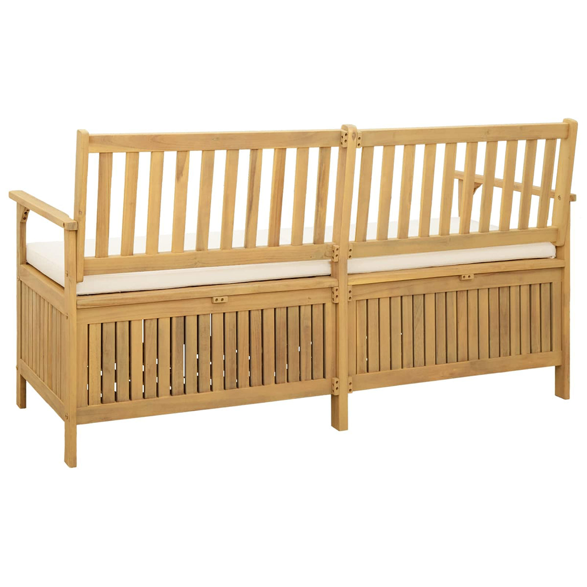 Klupa za pohranu 2 -Seater 170 x 63 x 84 cm Pravokutni