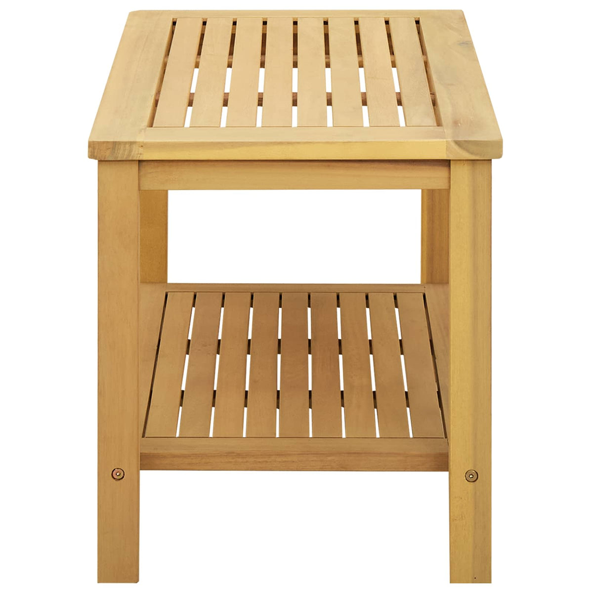 Bocni stol Prirodna nafta 70 x 40 x 45 cm Čvrsto drvo akacije