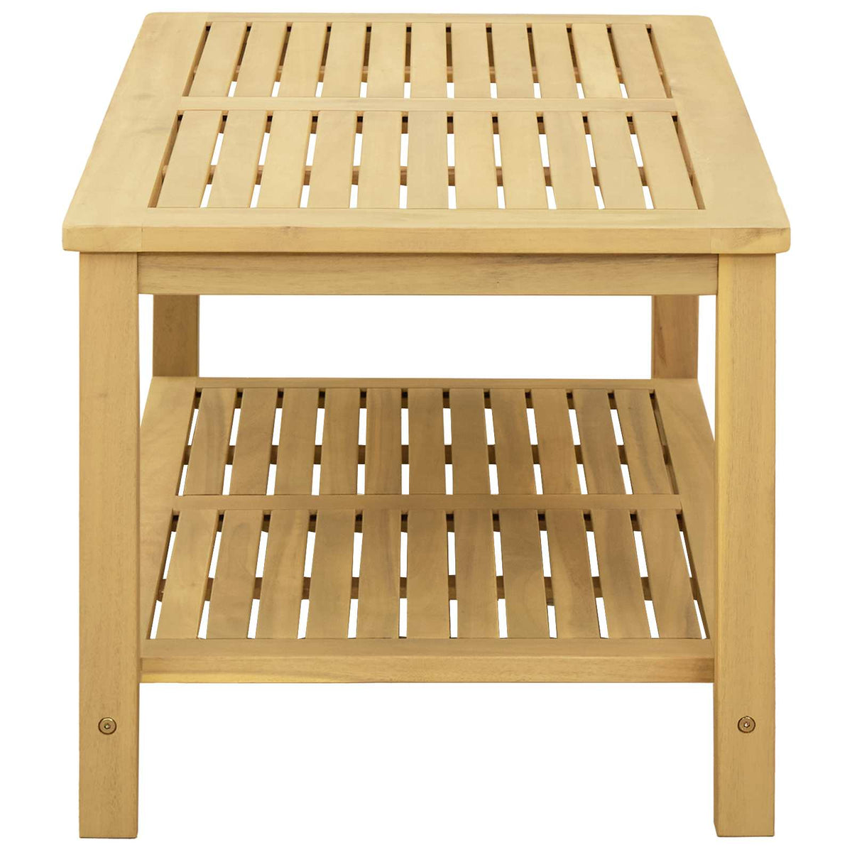 Bocni stol Prirodna nafta 90 x 50 x 45 cm Čvrsto drvo akacije