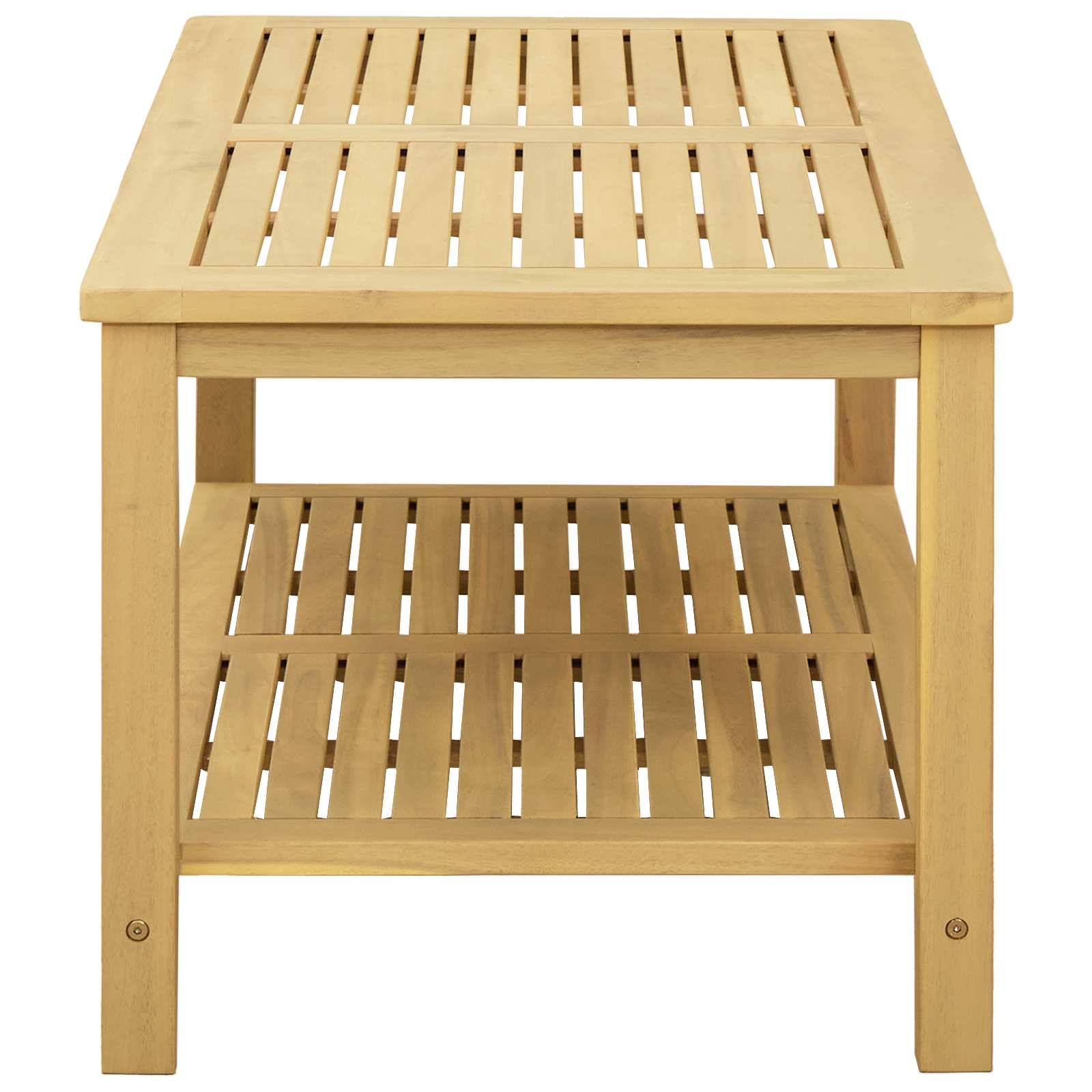 Bocni stol Prirodna nafta 90 x 50 x 45 cm Čvrsto drvo akacije