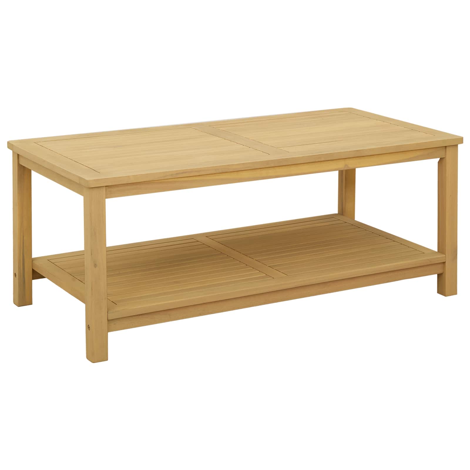Bocni stol Prirodna nafta 110 x 55 x 45 cm Čvrsto drvo akacije